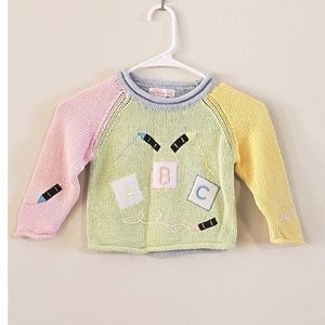 Vintage Ring Around the Rosie Sweater